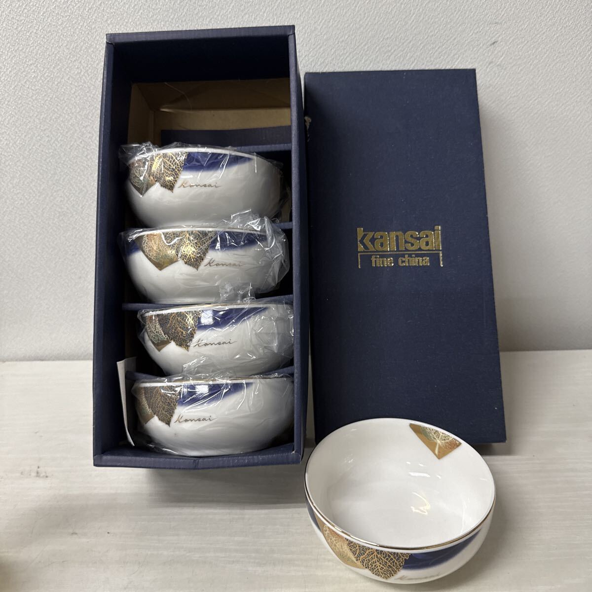 ● kansai YK-1008 小鉢揃 5客組 和食器 陶器 食器 未使用品 ●拍卖