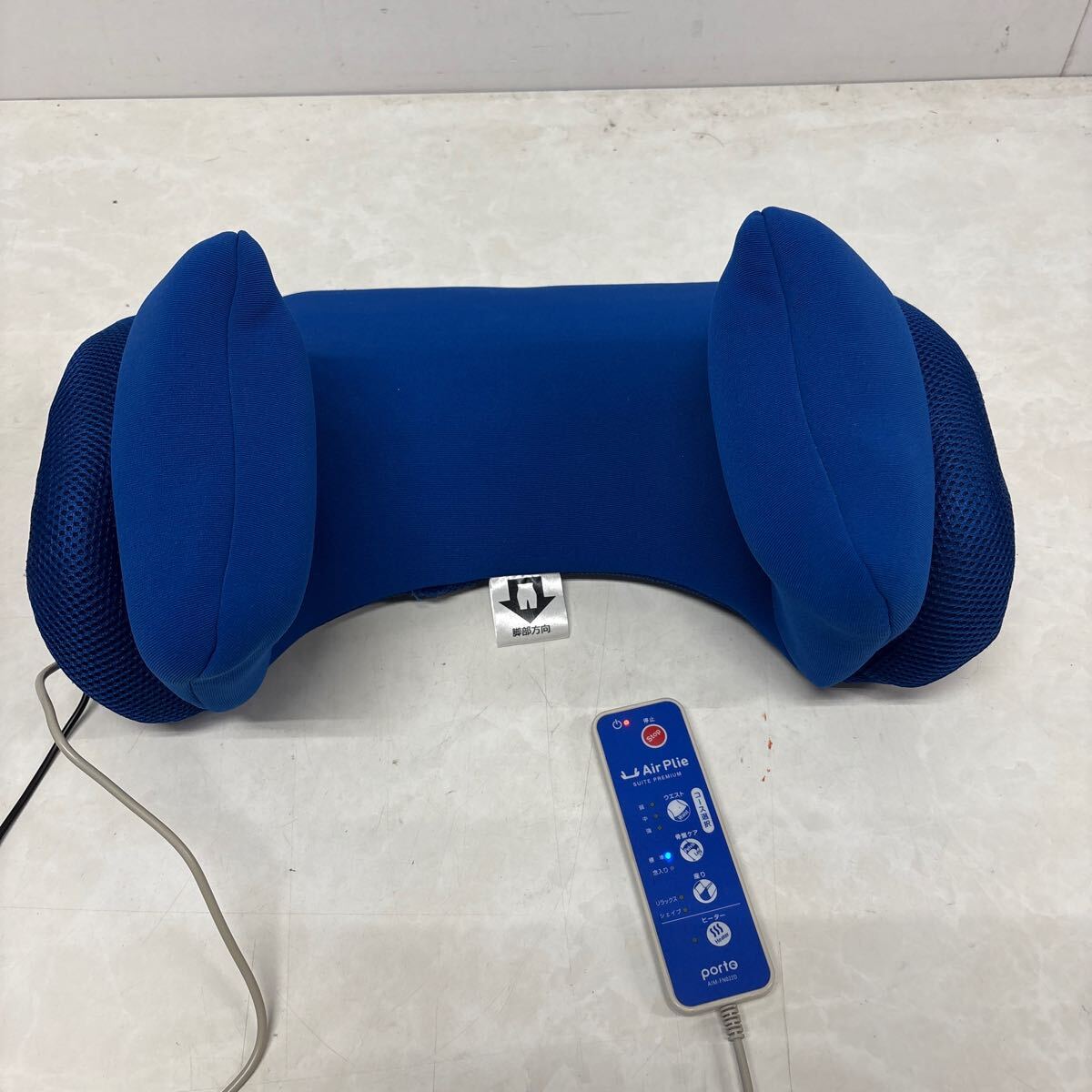 ★ エアプリエ スイートプレミアム AIM-FN022D 家庭用フィットネス機器 ツカモトエイム 骨盤ケア ブルー 中古品★拍卖