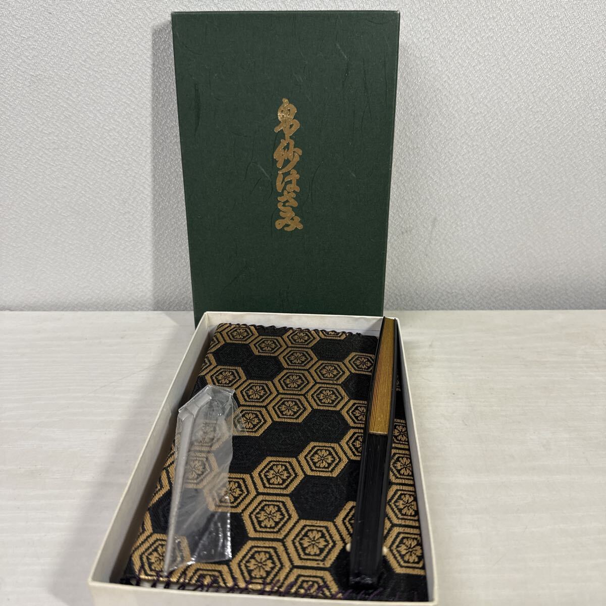 ● 帛紗はさみ 懐紙入れ 扇子 和柄 小物 未使用品 ●拍卖
