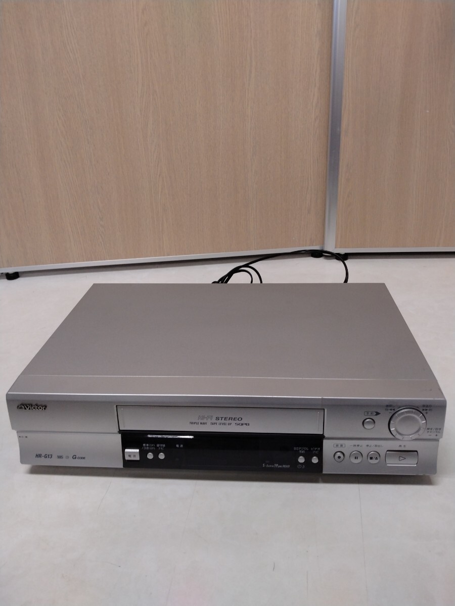 ☆ ビクター ビデオカセットレコーダー Victor HR-G13 簡易動作確認済み拍卖
