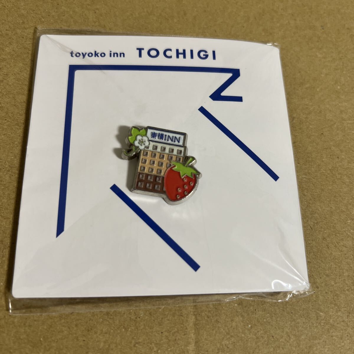 東横イン ご当地 ピンバッジ 栃木県 いちご拍卖