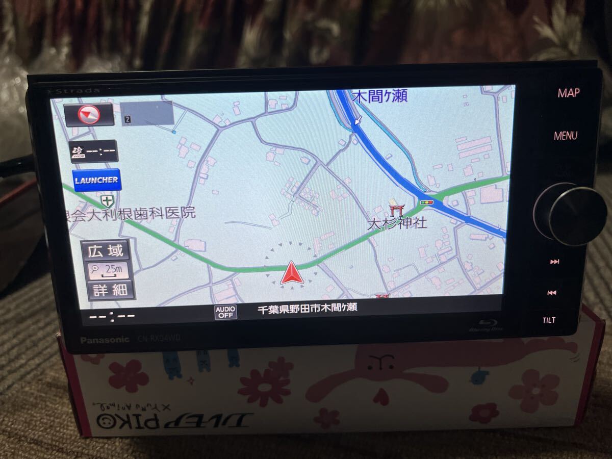 パナソニック ストラーダ CN-RX04WD メモリーナビ 2017年データ 地デジ Bluetooth 拍卖