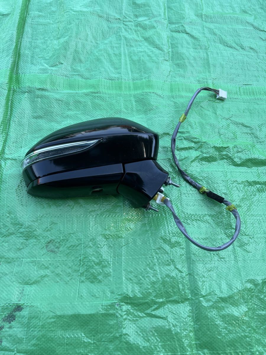 トヨタ クラウンアスリートハイブリッド 純正 Gグレード DAA-AWS210 GRS210 右ドアミラー 13ピンカラー 219拍卖