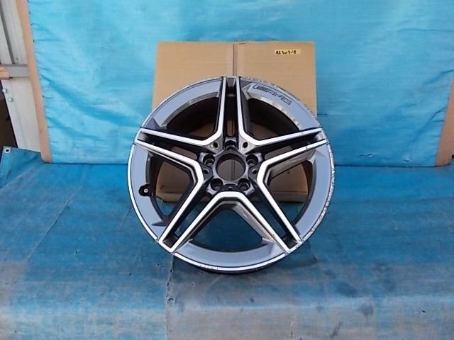 Cクラス AMGタイプ W205 7.5J×18 5穴 アルミホイール 1本 №AI50918拍卖