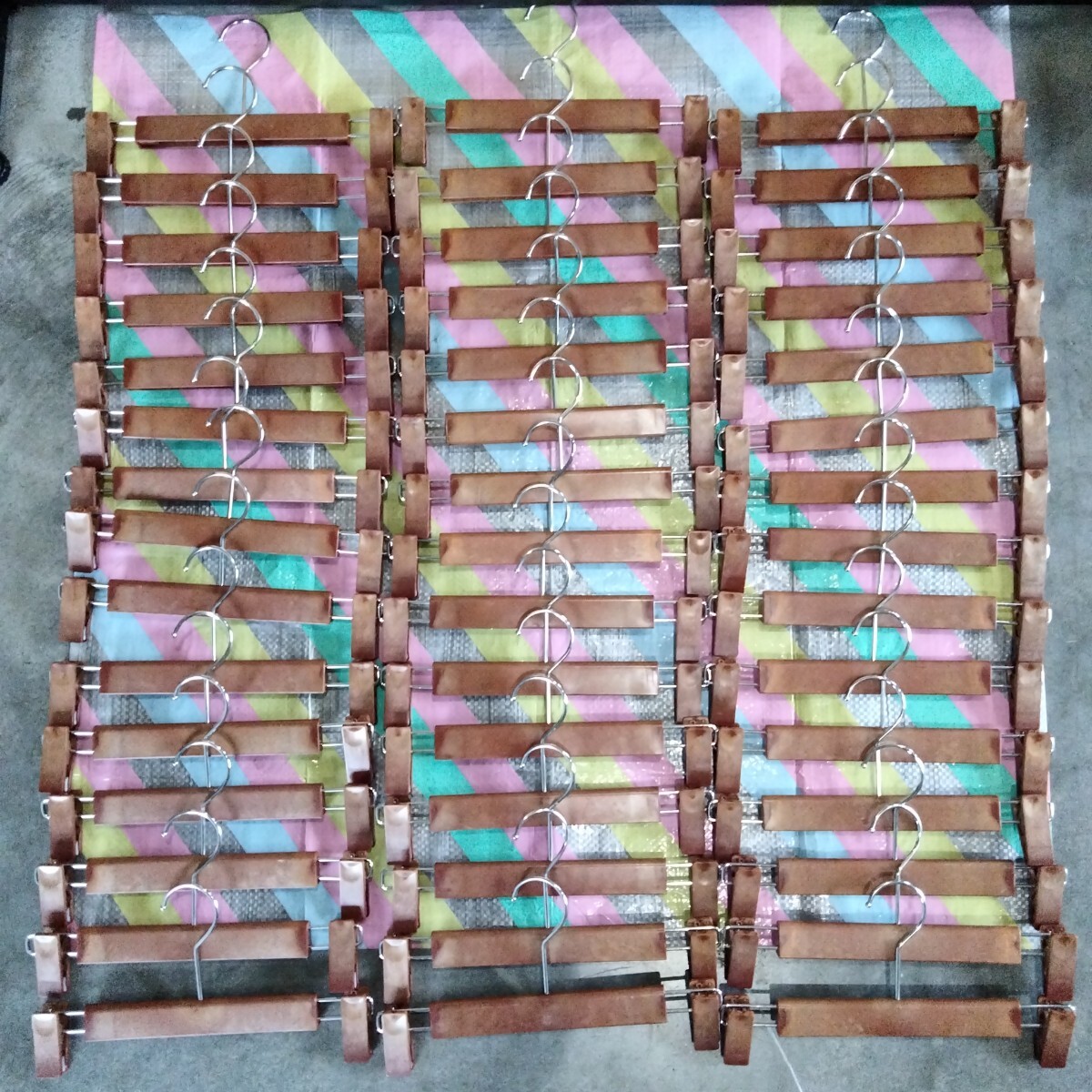 9 ハンガー スカートボトム用 まとめ売り拍卖