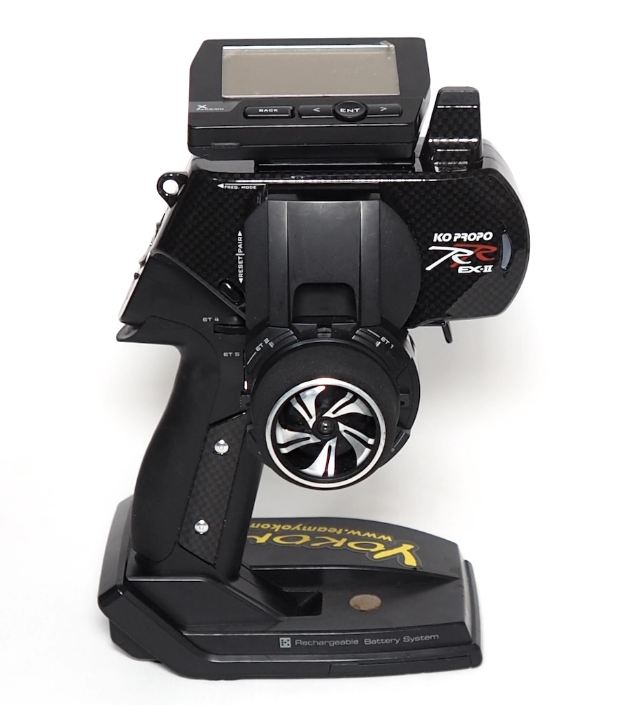 【ゆうパック80/同梱不可】処分品 KO EX-RR (v2.00) (バッテリー無し) 2.4GHzハイエンド送信機、その2拍卖