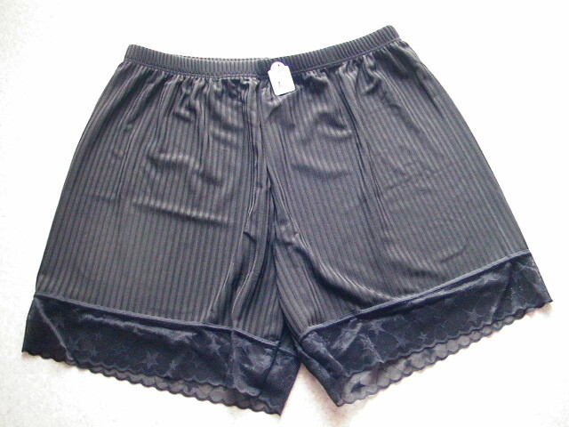 ■見せパン/インナーパンツ/ペチパンツ■ブラック■a31-2■L■拍卖