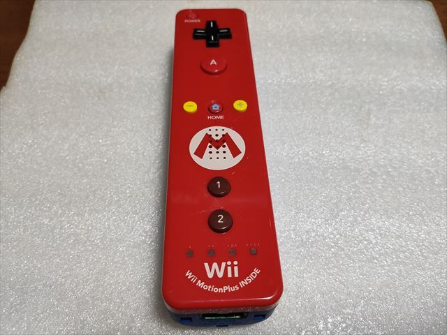 ●WiiU Wii リモコンプラス RVL-A-PNRB マリオ モデル Wiiリモコンプラス マリオモデル●拍卖