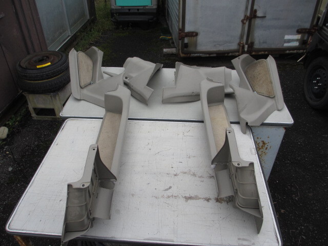 エブリィワゴン H23 サイドステップ内張8点 DA64W ZLU エブリー 足元 スカッフ マット拍卖