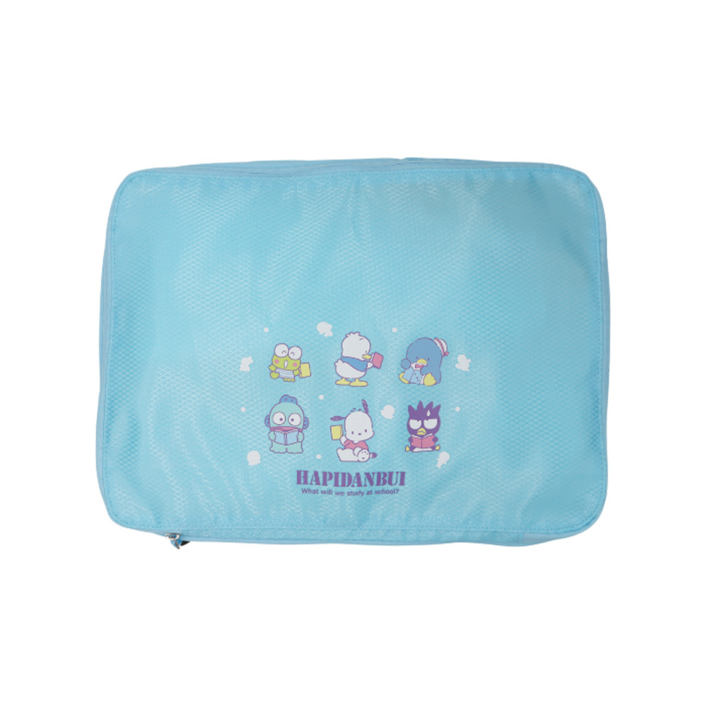 ☆ はぴだんぷい ☆ キャラクター 衣類圧縮バッグLサイズ 衣類圧縮袋 Lサイズ 大容量 衣類 圧縮袋 収納袋 収納ポーチ 収納ケース拍卖