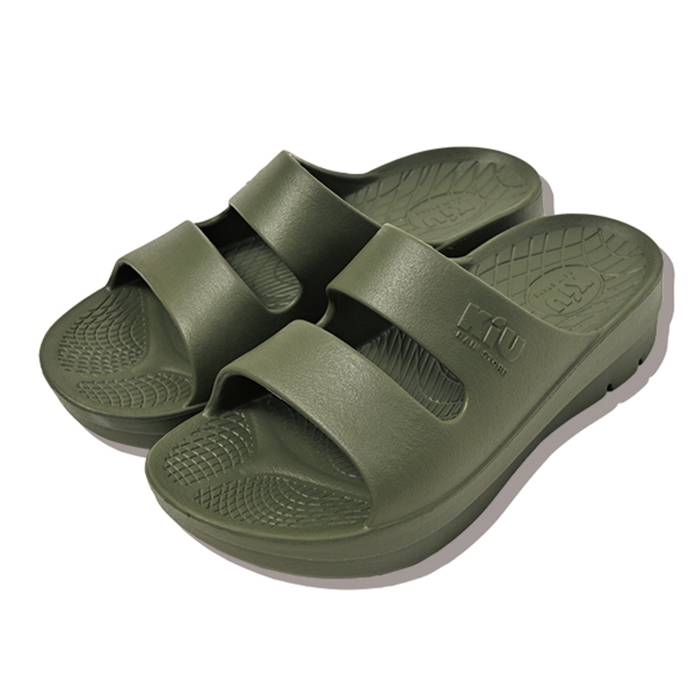 ☆ 906.カーキ ☆ Mサイズ(24-25cm) ☆ KiU キウ リカバリー サンダル タイプB KiU リカバリーサンダル リカバリー サンダル キウ K333拍卖