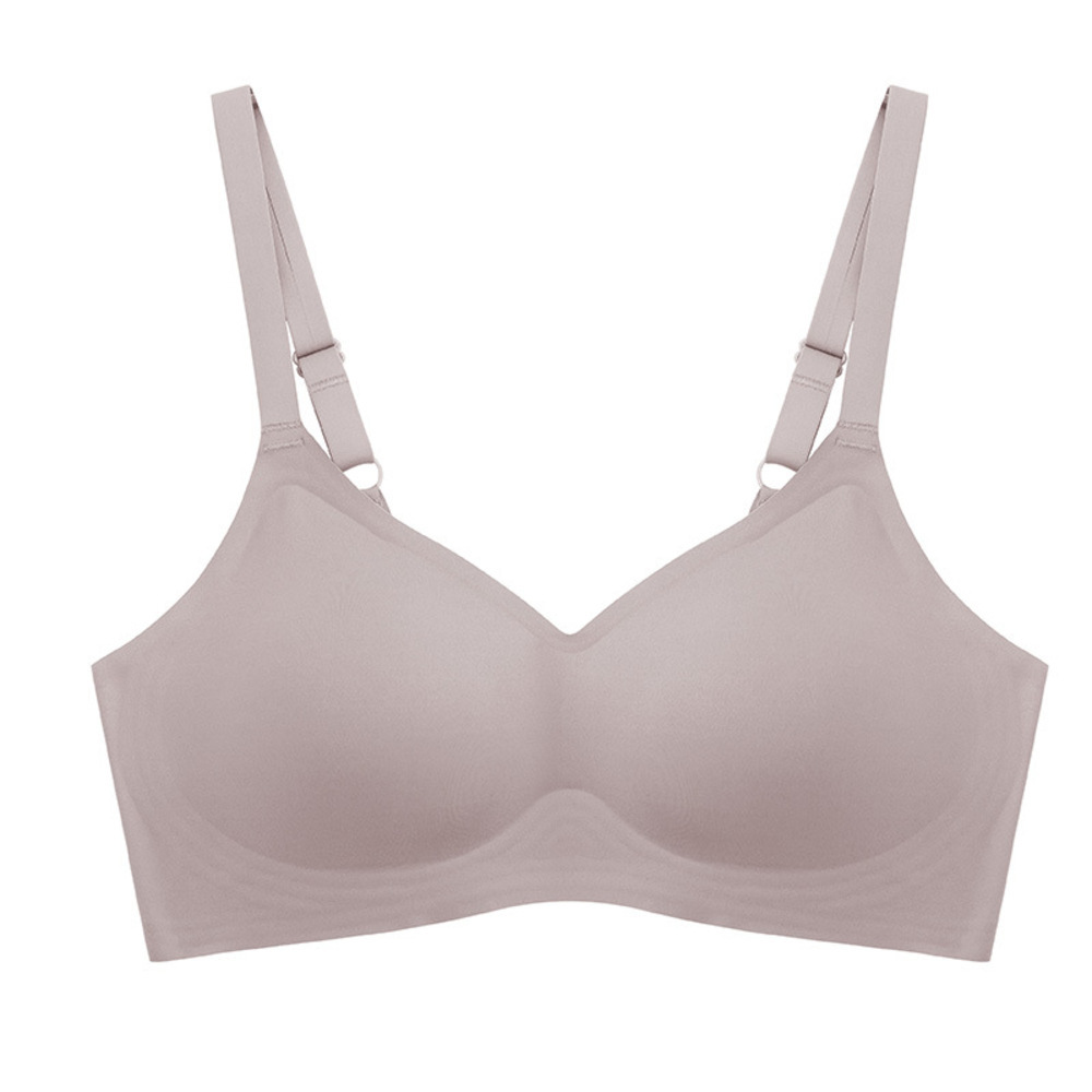 ☆ モカ ☆ 36/80ABCD ☆ ノンワイヤーブラ 昼夜兼用ブラ 蒸れない mmbrnw0605b ブラジャー ノンワイヤー シームレス ブラ 単品 背中ホック拍卖