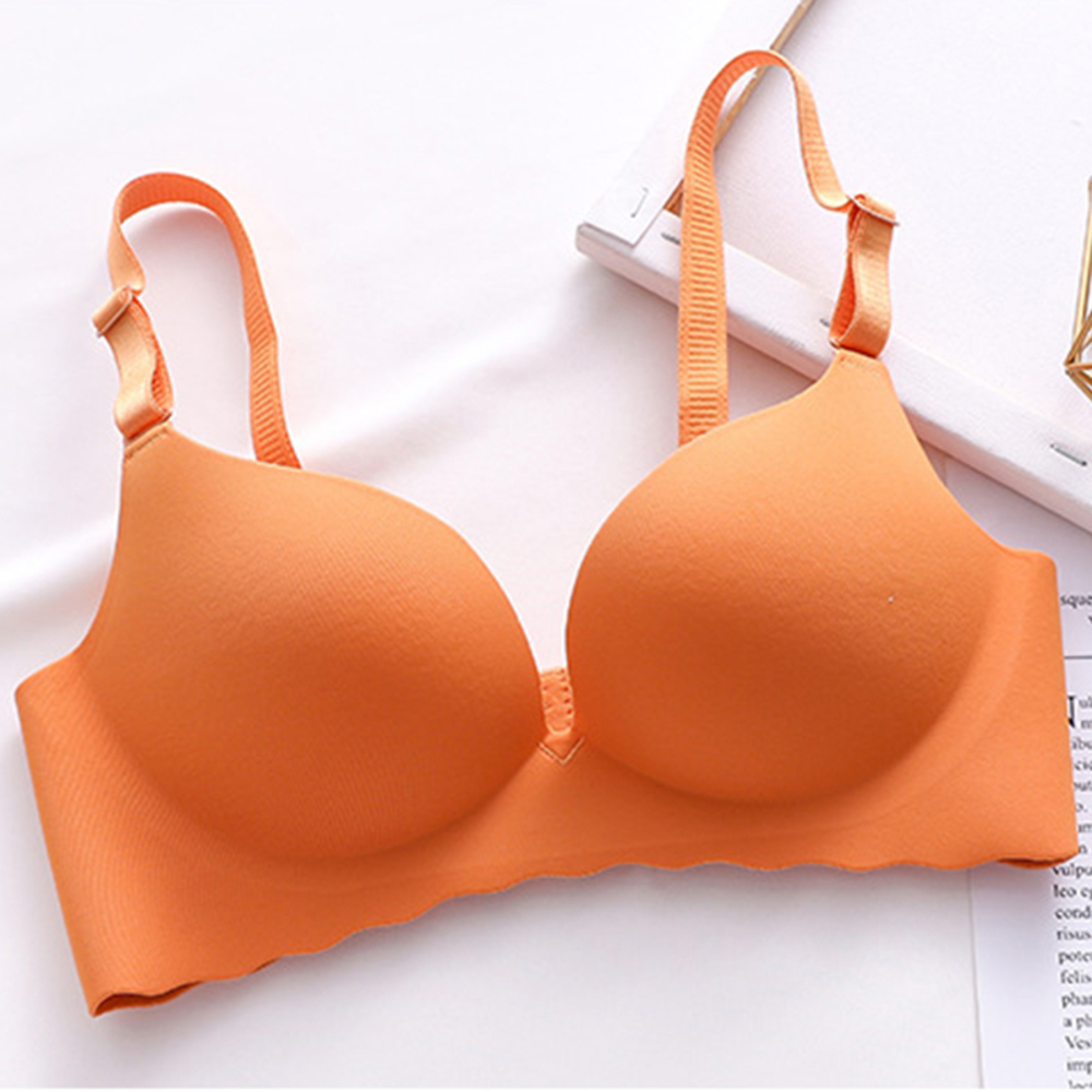 ☆ キャメル ☆ 32/70AB ☆ ブラジャー 3/4カップ シンプル mmbr824d ブラジャー 涼しい ノンワイヤー ノンワイヤーブラ拍卖