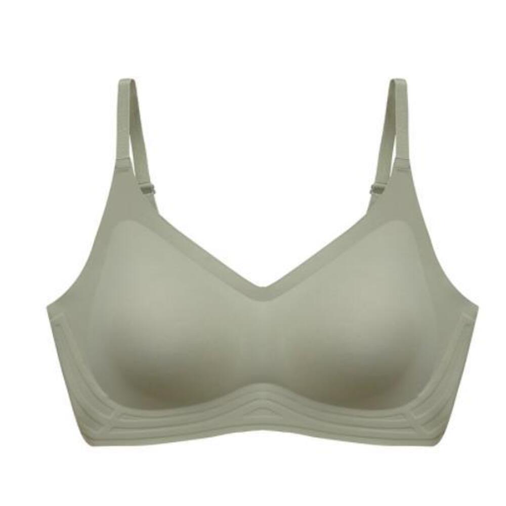 ☆ グリーン ☆ L ☆ ノンワイヤー ナイトブラ ストレスフリー ナイトブラ 昼夜兼用 ブラジャー ノンワイヤー ブラ シームレス拍卖