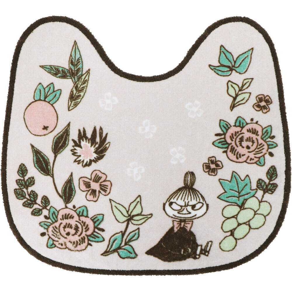 ☆ シャインガーデンリトルミイ ☆ 足元マット ムーミン ムーミン トイレマット トイレ グッズ マット 足元マット トイレ足元マット 洗える拍卖