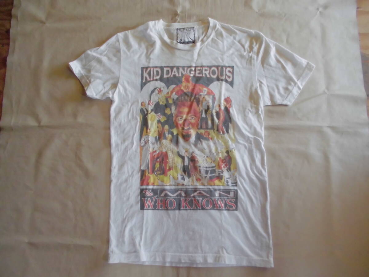 レア物 KID DANGEROUSTシャツ USED 25年以上前ヴィンテージ セレブブランドS拍卖
