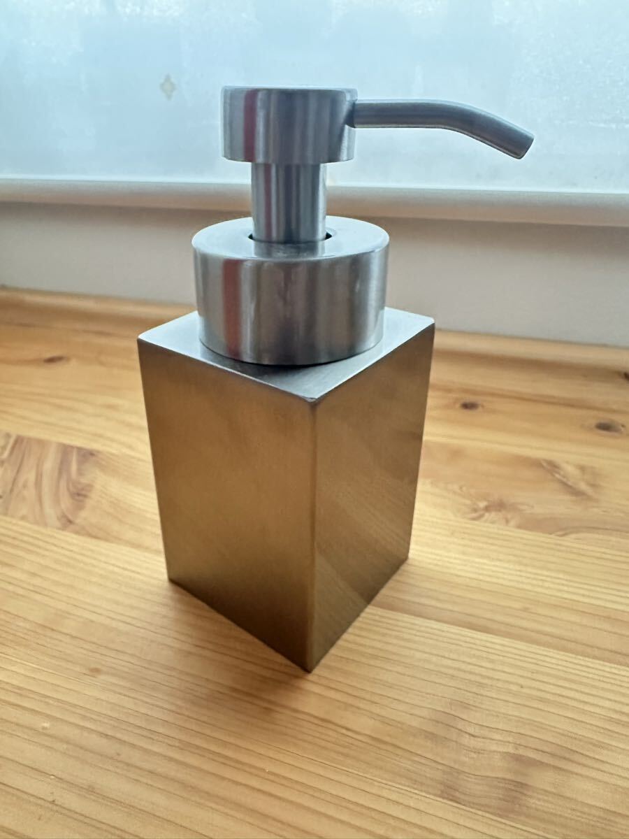 ステンレス ソープディスペンサー 泡 未使用新品 シルバー 拍卖