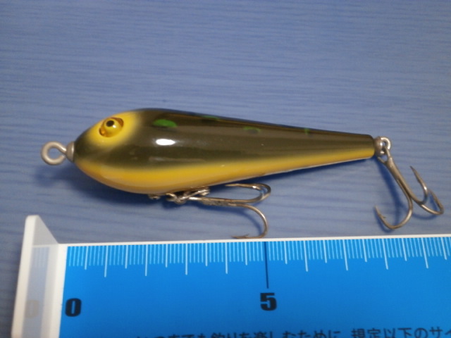 ☆激安値下げ GLASS EYE バサラ グラスアイ BASARA 美品 和製 ザラゴッサ glass eye  (検索用で CREEK CHUB 道楽 DOWLUCK heddon 拍卖
