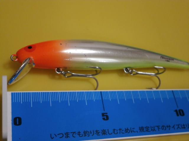 ☆21 BOMBER ロングA ボーマー ロングa メッキ色 ジャークベイト  ☆拍卖