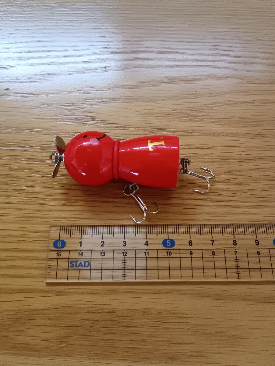 ☆可愛い てるてる坊主 スイッシャー フロントスイッシャー B級列伝 90年代ルアー テルテル坊主さん拍卖