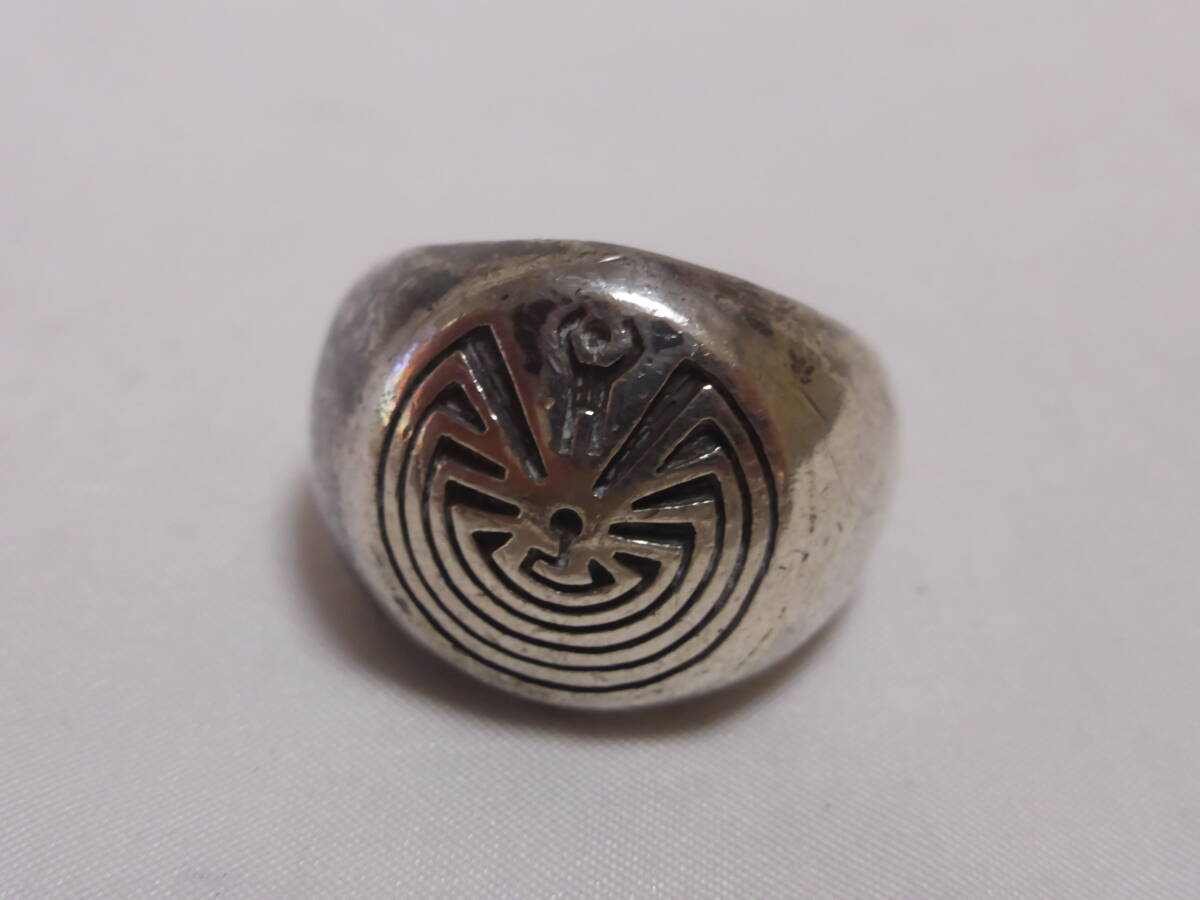 インディアンジュエリー ホピ族 シルバー リング☆拍卖