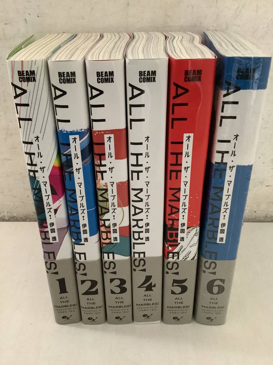 ●l653 オール・ザ・マーブルズ 伊藤透 全6巻 2022年~2024年 初版 帯付 KADOKAWA 2Ca1拍卖
