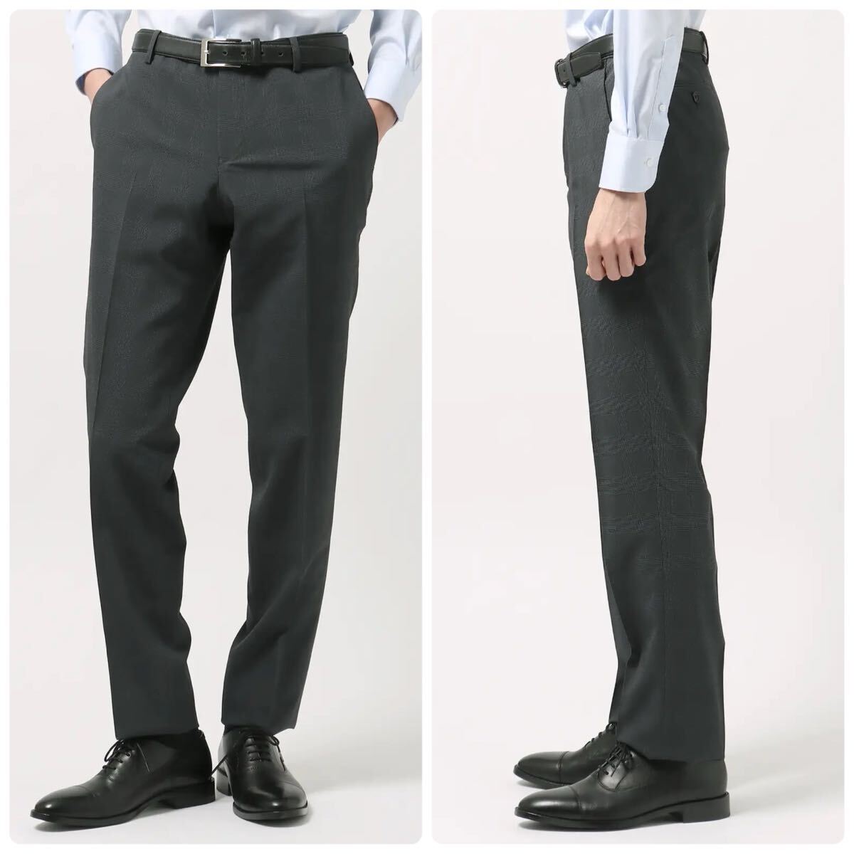 ユニバーサルランゲージ ウール調パンツ 新品サイズL 最高パンツ ウィンドウぺン拍卖