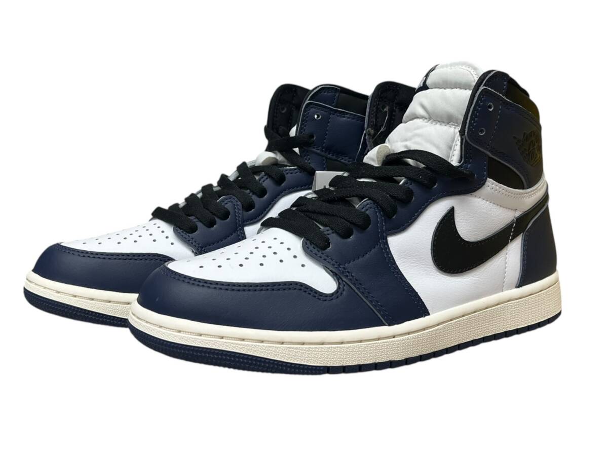 NIKE (ナイキ) Air Jordan 1 Retro High OGエアジョーダン ハイカットスニーカー DZ5485-401 27cm US9 ブルー ホワイト メンズ/199拍卖
