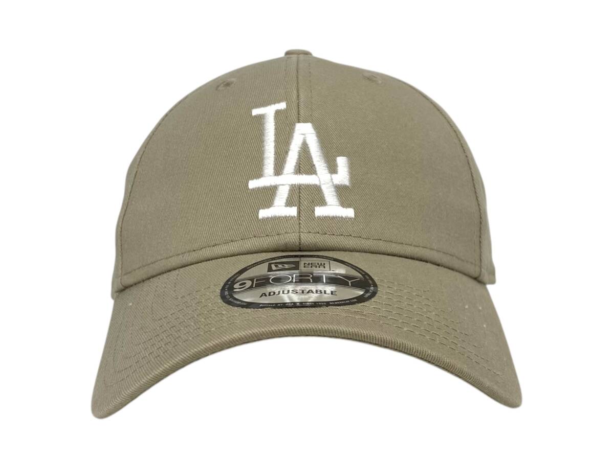 NEWERA (ニューエラ) 9FORTY LAドジャーズキャップ 中国製 RN11493 ストーンベージュ メンズ/009拍卖