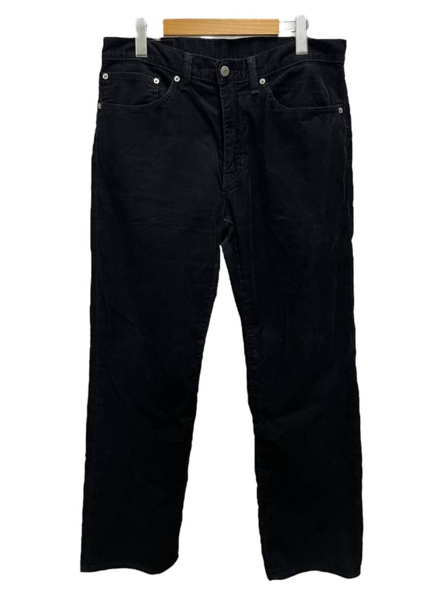 Levi’s (リーバイス) デニム コーデュロイパンツ ボタン裏440 00751-0069 W34 L30 ブラック メンズ/199拍卖