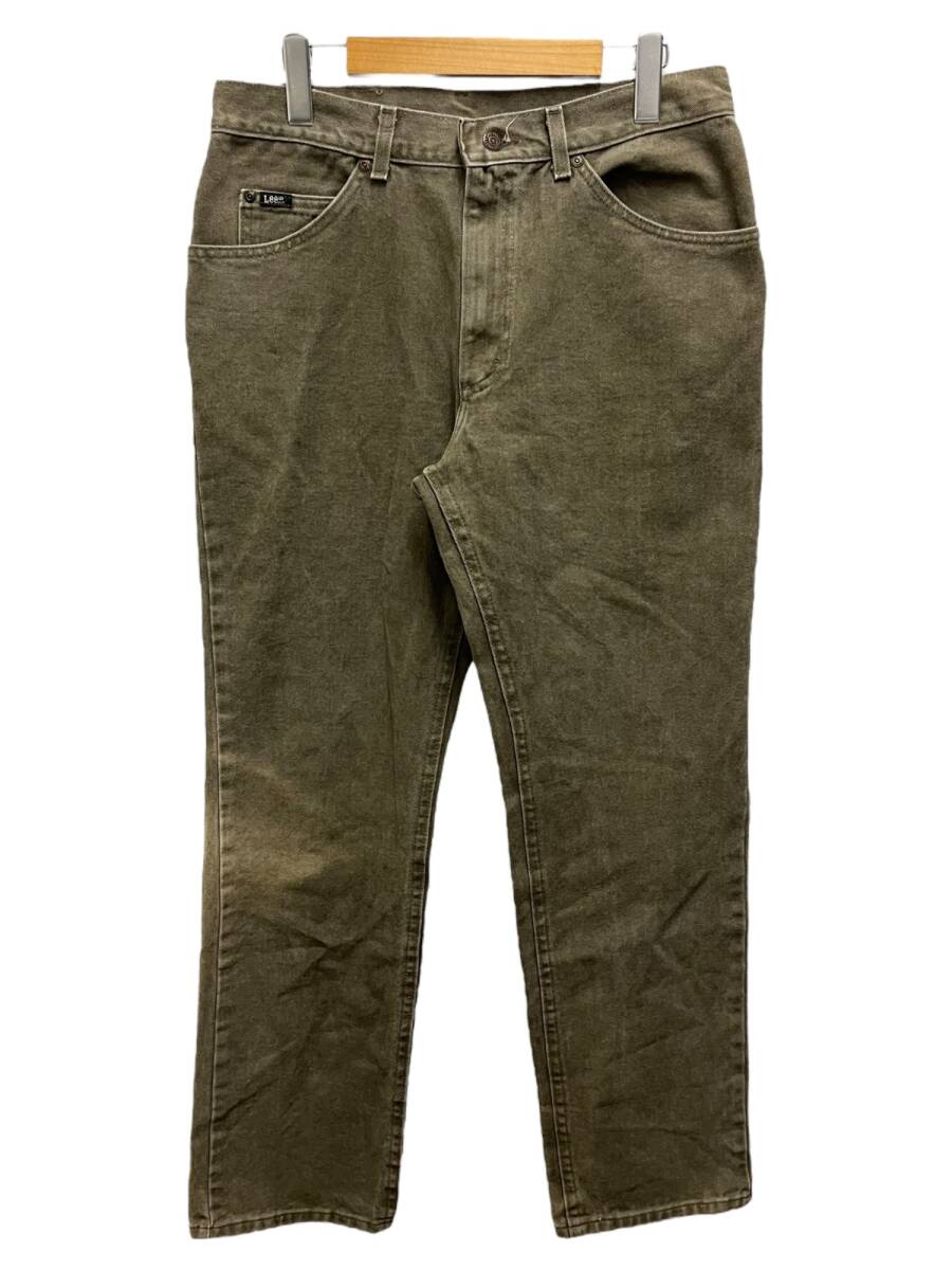 Lee (リー) デニム ジーンズ パンツ コットン ジップアップ コスタリカ製 2008931 33×32 カーキ グレー メンズ/199拍卖