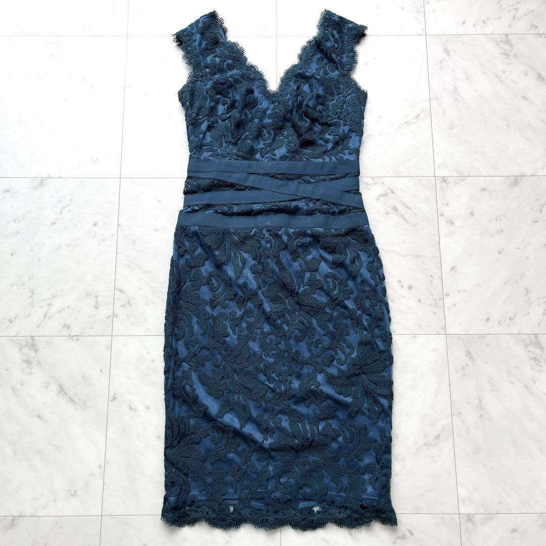 Tadashi Shoji タダシショージ ドレス ミニワンピース パーティードレス ノースリーブ 総レース エンブロイダリー 刺繍 オケージョン 2拍卖