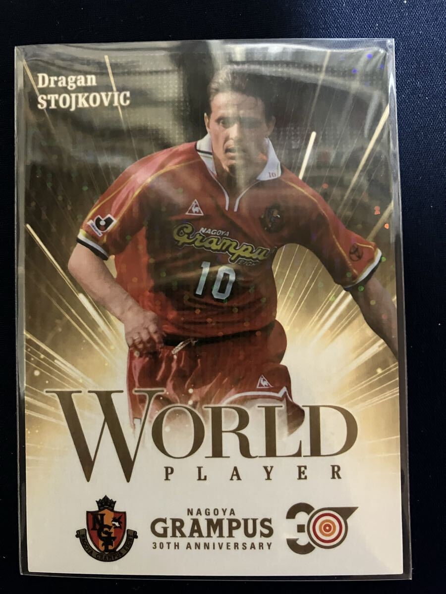 レア 2022 名古屋グランパス 30th Anniversary ストイコビッチ インサート WORLD PLAYER WP03 30周年 トレーディングカード サッカーカード拍卖