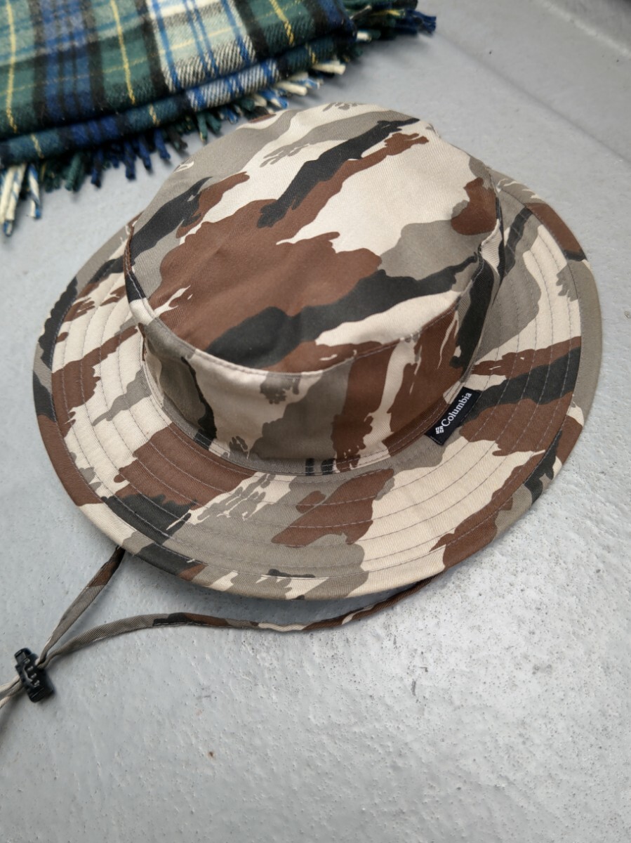 Columbia ブーニーハット ogden booney【L】カモフラージュ柄 コロンビア ハット アウトドア キャンプ拍卖