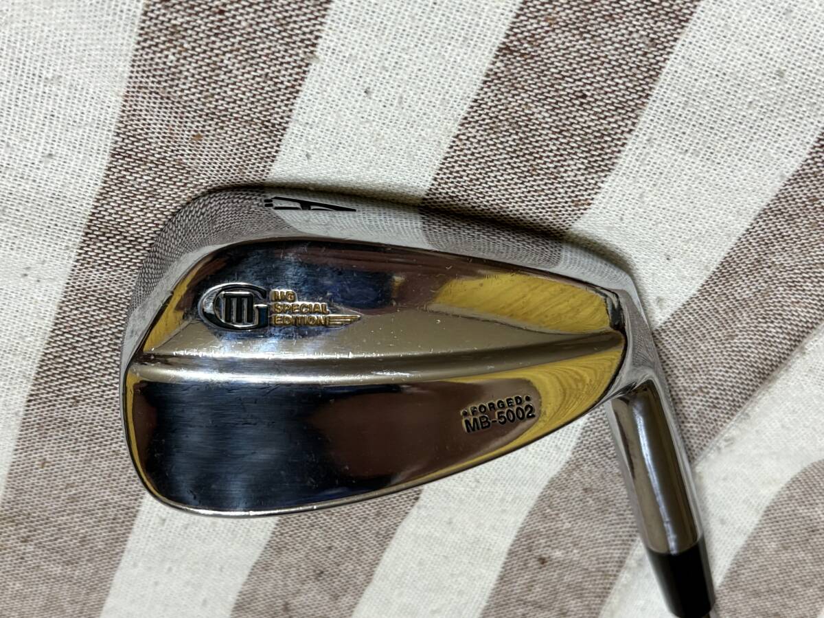 ★稀少!三浦技研 MB-5002フォージドアイアン AW単品 ダイナミックゴールドスチールシャフト S200 中古品★拍卖