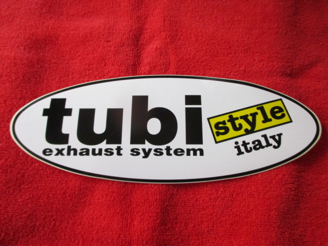トゥビスタイル ステッカー シール デカール 新品 20.3cmx7.4cm tubi style フェラーリ ランボルギーニ チュービ 送料110円定形郵便拍卖
