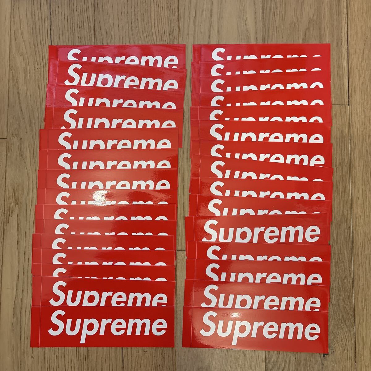 【30枚セット】 Supreme BOXLOGO Logo シュプリーム ボックスロゴ ステッカー シール セット拍卖