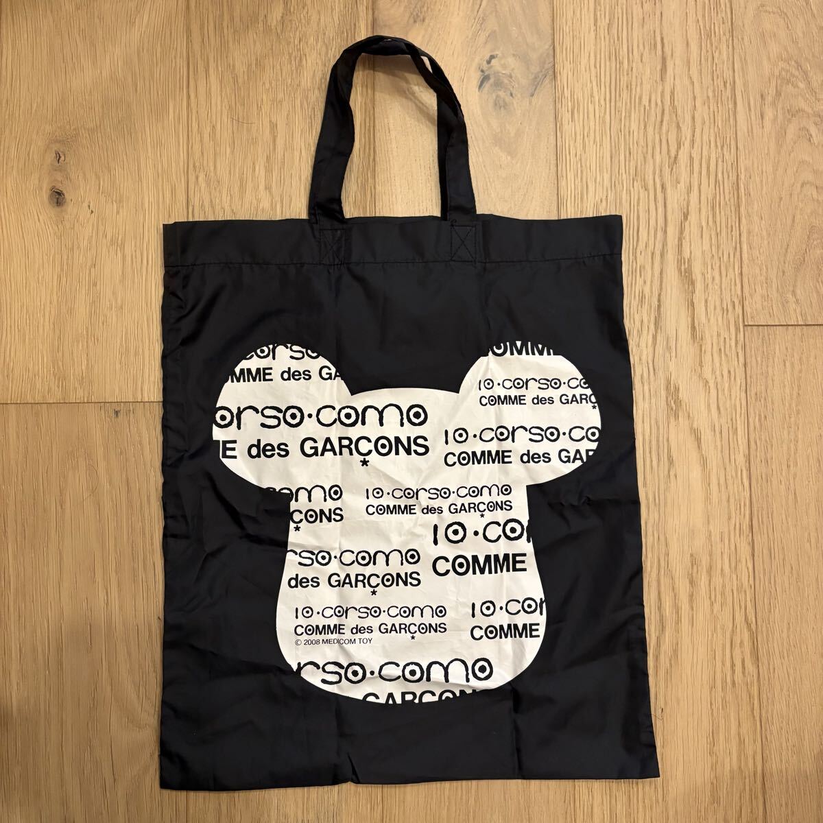 BE@RBRICK COMME des GARCONS 10 Corso Como ベアブリック ディエチコルソコモ コムデギャルソン トートバッグ エコバッグ拍卖