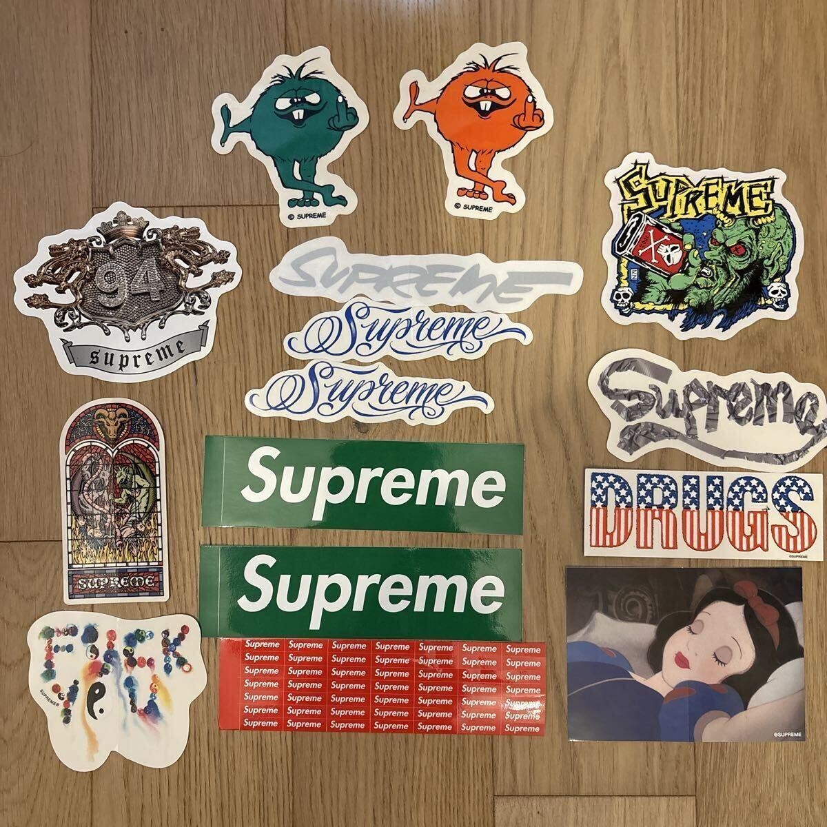 Supreme BOXLOGO Logo シュプリーム ボックスロゴ ステッカー シール セット拍卖