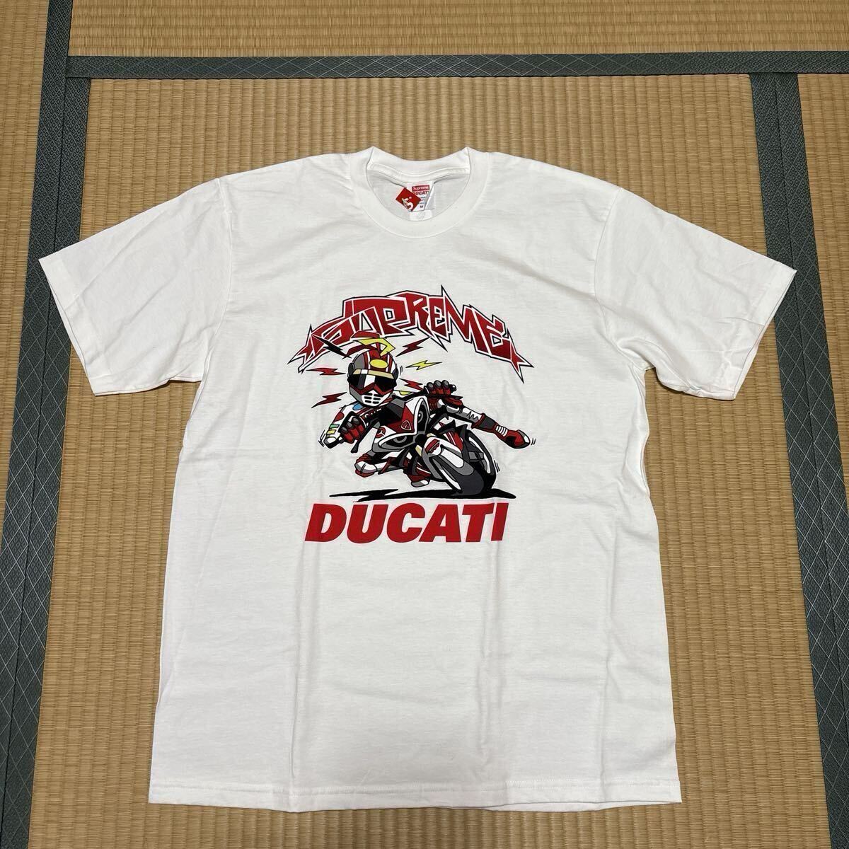 supreme Ducati Bike Tee White シュプリーム ドゥカティ バイク Tシャツ ホワイト 白 サイズM 24SS拍卖