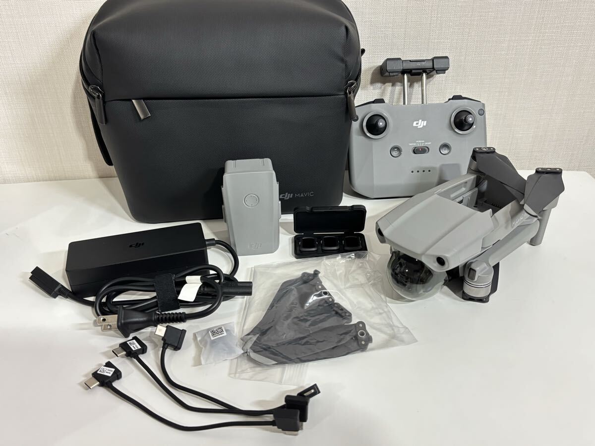【美品】DJI MAVIC AIR2 マビックエアー2 即決にて バッテリー2本オマケ リモートID内蔵 ドローン 資格練習機体 拍卖