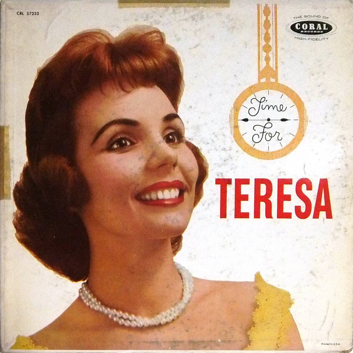 ■LP USオリジナル盤MONO:Teresa Brewer♪TIME FOR TERESA☆CORAL CRL57232拍卖