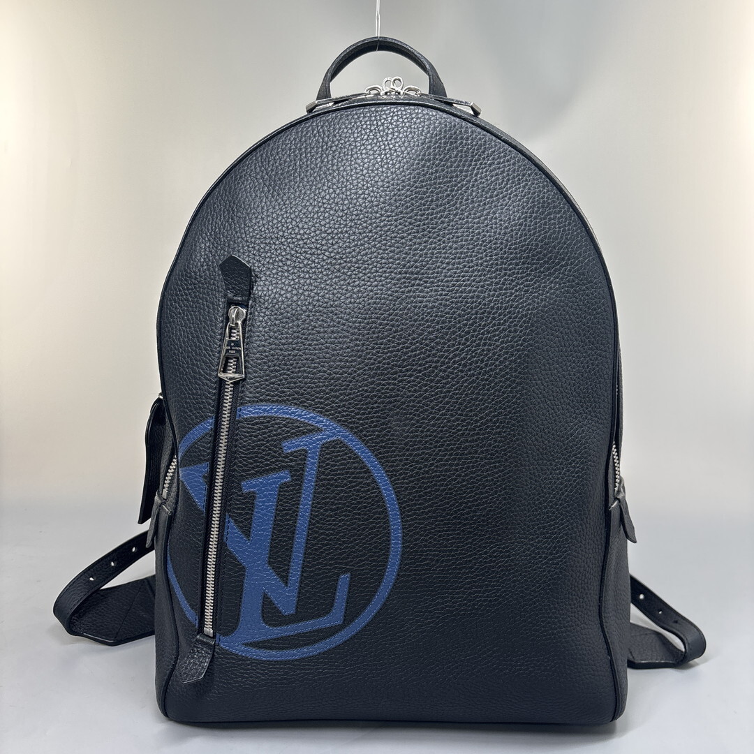 新品同様 Louis Vuitton ルイヴィトン LVサークル アルマンド リュックサック バックパック M51454 メンズ ブラック リュックサック拍卖
