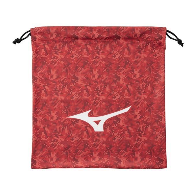 ミズノ マルチ袋 12JYBX8662 野球 マルチバッグ MIZUNO グラブ袋 グローブ ケース バッグ 赤 レッド拍卖