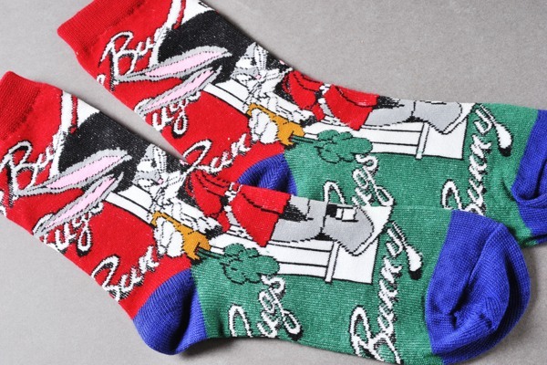 ●ルーニーチューン ルーニー・テューンズ バッグスバニー ソックス 靴下 1996拍卖