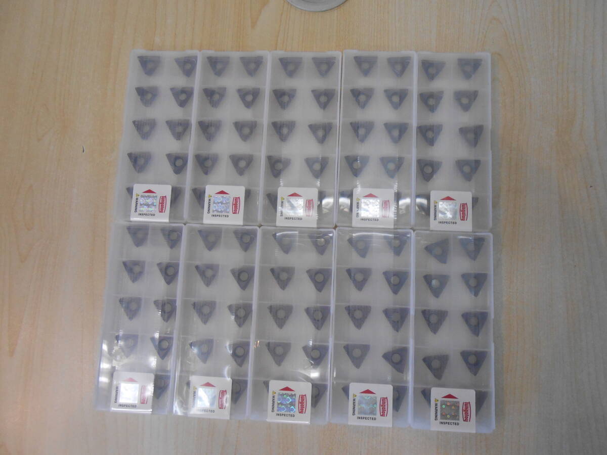 30888 新品 未使用 Tungaloy タンガロイ TOMT150608PDER-MJ AH3135 チップ 三角形 10個入り 10ケース 加工用品 工業用品拍卖