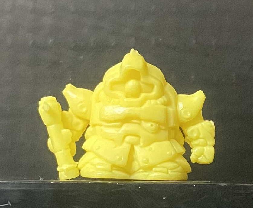 SDガンダム ガン消し 本弾 マーク21 リックドムII (黄) 【3子09】拍卖