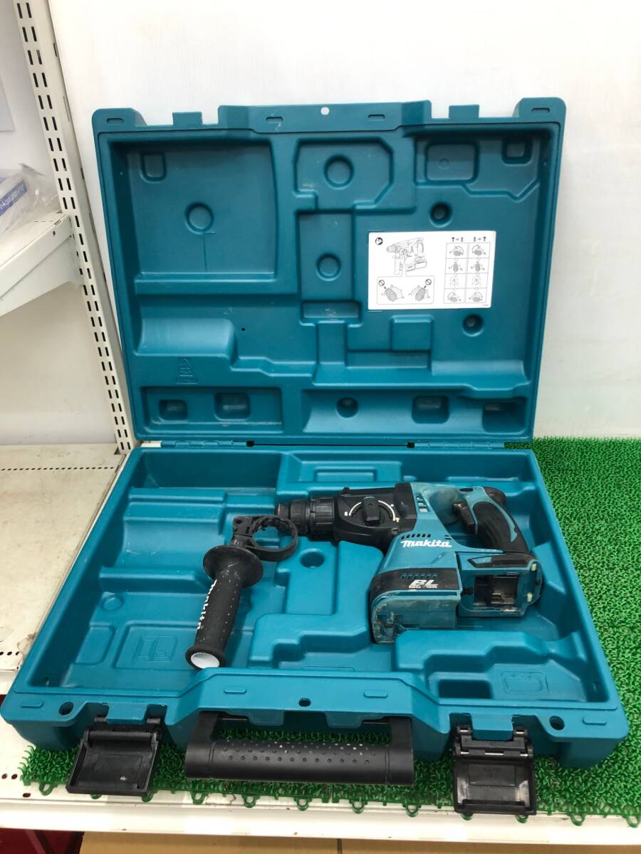 【中古品】★makita(マキタ) 24㎜18v充電式ハンマドリル 青(本体のみ) HR244DZK 〇 ITGOZYHGL90E拍卖