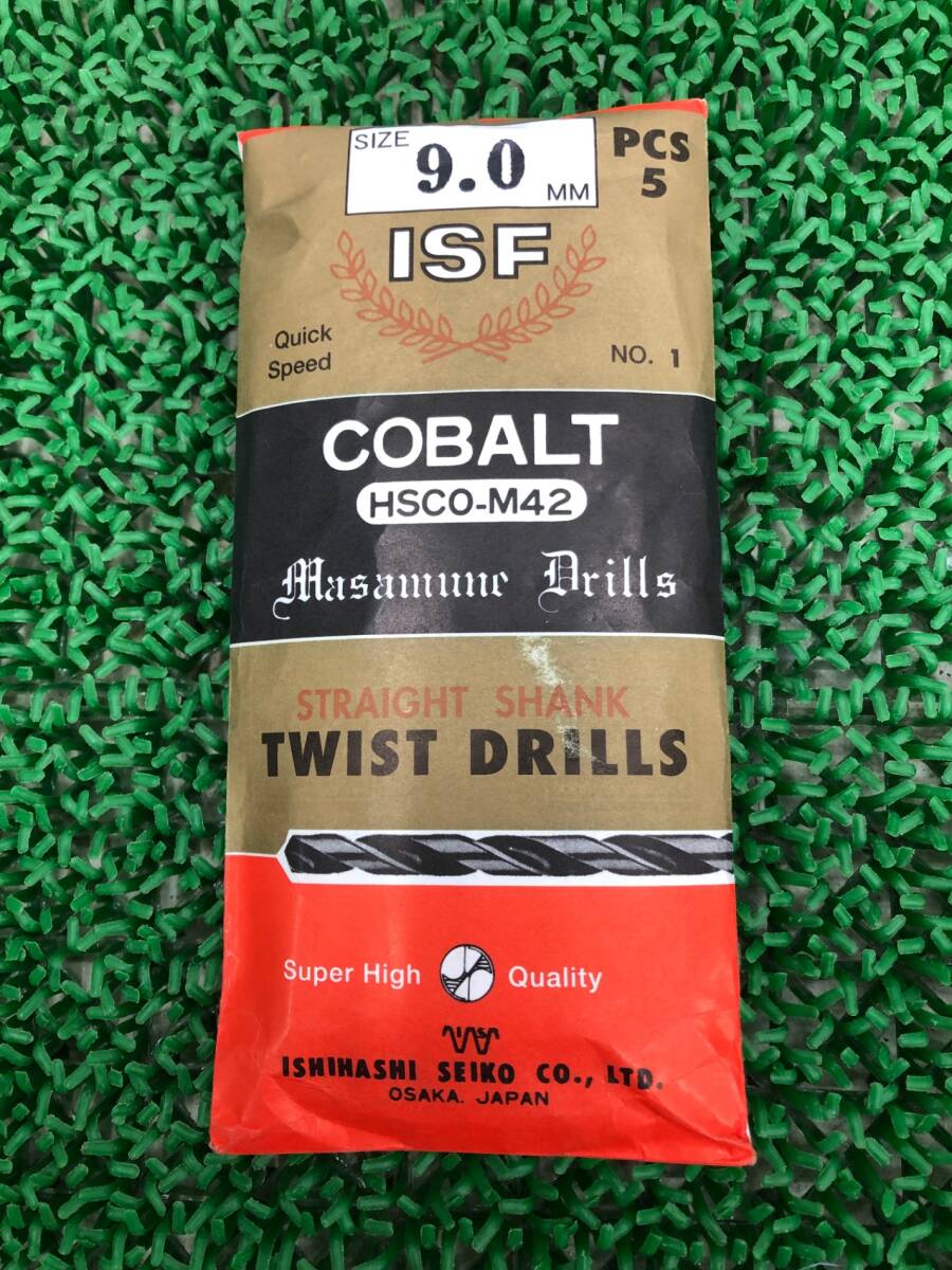 【未使用】★IS コバルト正宗ドリル 9.0mm COD9.0 (5本入り) IT1VRYZ78GFC拍卖