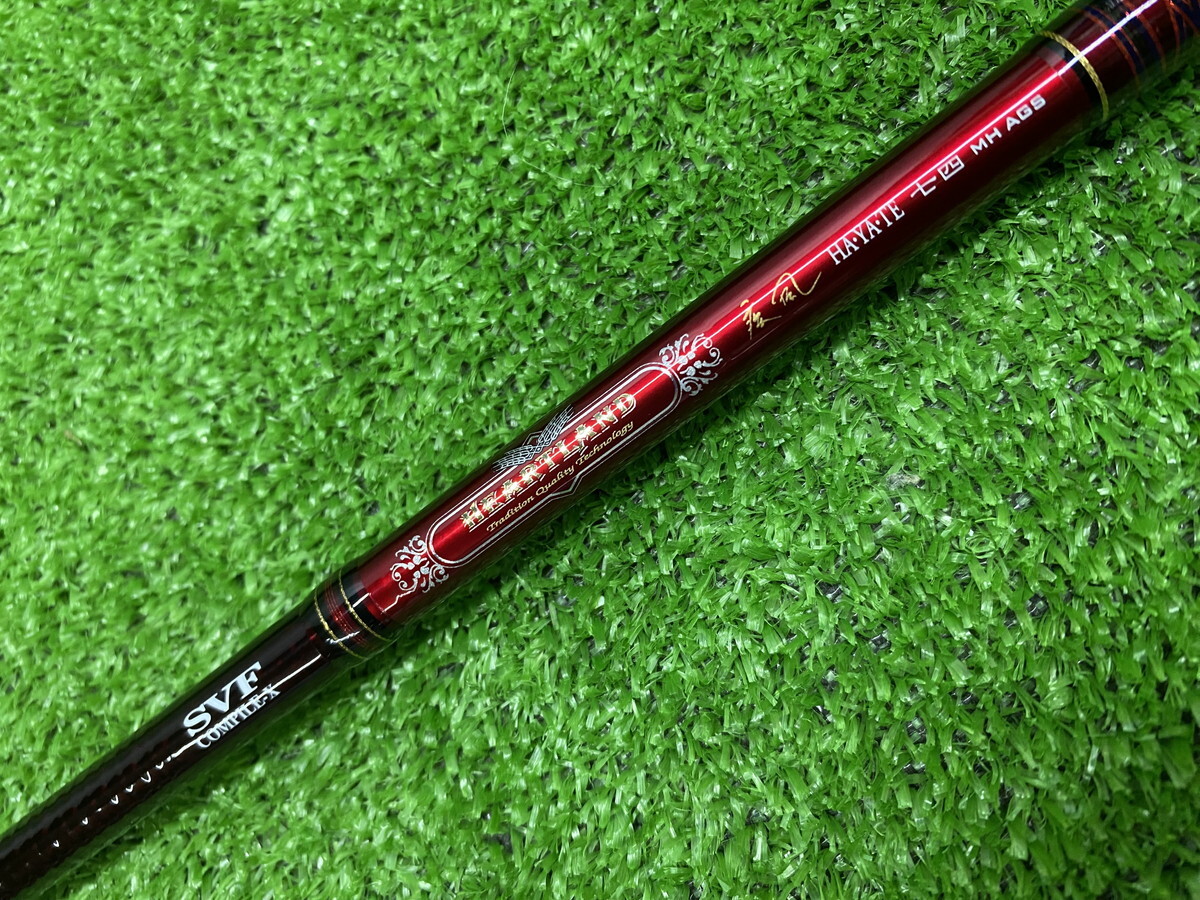 ● 店頭お渡しのみHL 741MHRB-SV AGS17 疾風 HAYATE 七四 20周年記念 ダイワ 釣り竿 使用感少な目(u250918_11_300)拍卖